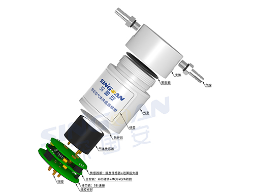 智能熱傳導(dǎo)氫氣傳感器模組