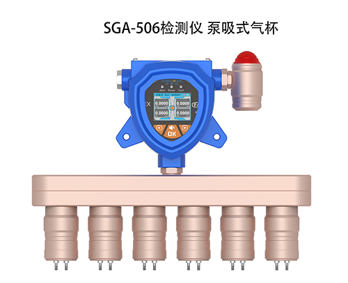 一體泵吸式五合一氟五氯乙烷檢測儀