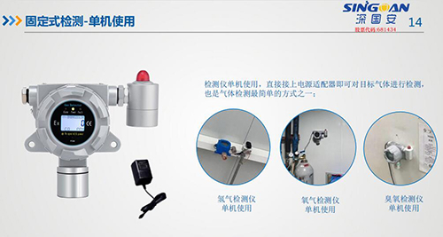 氫氣檢測(cè)儀單機(jī)安裝現(xiàn)場(chǎng)圖