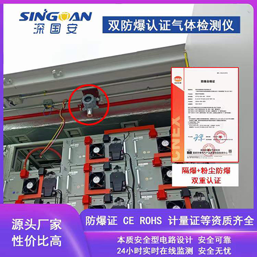 雙防爆認(rèn)證氣體泄漏報警器